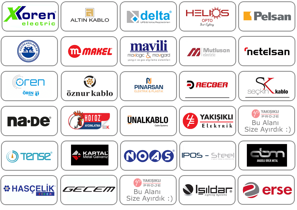 Yakışıklı Proje - Çözüm Ortaklarımız